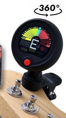 10pcs snark Style Chromatic Clip Electric Tuner for Bass/Guitar/Ukulele&Violin