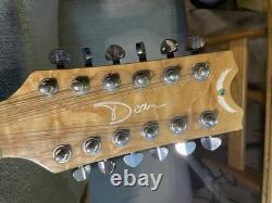 12 String Acoustic Electric Built In Tuner Separate Trouble Mid And Bass Setting