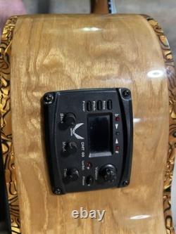 12 String Acoustic Electric Built In Tuner Separate Trouble Mid And Bass Setting