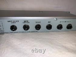 19 Rack Mount KORG Guitar Bass Digital TUNER DTR-2000 + Power cord WORKS