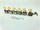 1959 Fender Kluson Deluxe Single Line Tuners #333 + mounting screws 1956-1964