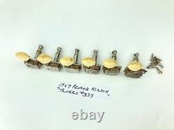 1959 Fender Kluson Deluxe Single Line Tuners #333 + mounting screws 1956-1964