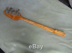 1960'S VOX BASS NECK WithTUNERS VINTAGE VOX BASS NECK FITS CONSTELLATION 30 SCALE