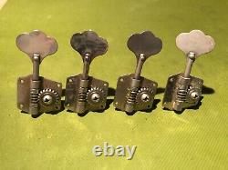 1960's Fender Bass Guitar Tuner Set Precision Jazz Nickel Pre CBS Vintage