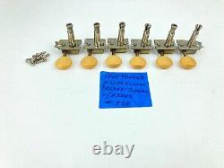 1965 Fender Kluson Deluxe 2 Line Tuners #728 Duo-Sonic Mustang Musicmaster 63-66