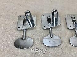 1966-1967 Fender Lollipop Bass Guitar Tuners-Tuning Keys 1960's Vintage Full Set