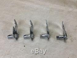 1966-1967 Fender Lollipop Bass Guitar Tuners-Tuning Keys 1960's Vintage Full Set