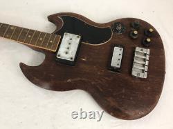1968 Gibson EB-3 Electric Bass Guitar. Parts or Serious Repair Project