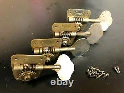 1969-1972 Fender Bass tuner tuning pegs Precision Jazz Telecaster vintage set