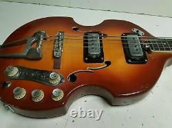 1969 Vox Violin Bass Built In Effects Distortion Booster -tuner