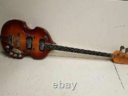 1969 Vox Violin Bass Built In Effects Distortion Booster -tuner