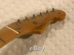 1984 Fender JAPAN(MIJ)1957 57(RI) STRATOCASTER STRAT ST-357 GUITAR NECK, TUNERS