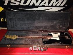 1991 Yamaha Attitude DELUXE Bass Guitar Withcase-RARE