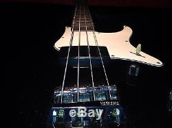 1991 Yamaha Attitude DELUXE Bass Guitar Withcase-RARE