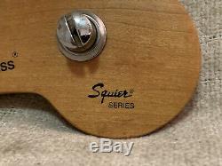 1994 Fender Precision Bass LOADED NECK + TUNERS Mexico Squier Series 34 Scale