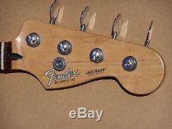 1996 97 Fender MIM Jazz Bass Guitar Neck W Tuners
