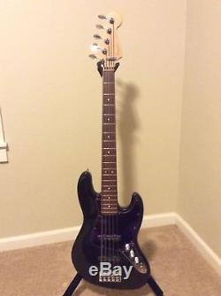 2001 Fender USA American Jazz V Bass Five String 5 InLine Tuners, Hot Mods, Case