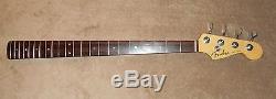 2004 Fender American Deluxe Jazz Bass NECK with TUNERS 4 String Right Hand USA