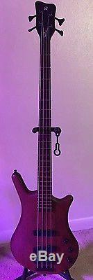 2007 German Warwick Thumb Bass 4 BO with Warwick Flight hard Case- Hipshot tuners