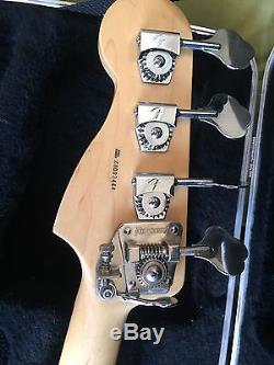 2008 Fender American Standard Precision Bass with Bartolini PU & Hipshot D-tuner