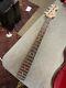 2014 Fender Squier Precision P Bass Neck Loaded with Tuners Excellent! Gold Logo