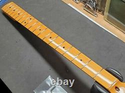 2015 Squier / Fender Matt Freeman P Bass Maple NECK + TUNERS Precision Guitar