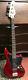 2016 Squire Fender Jaguar Bass Guitar. Candy Apple Red. Active Pickup. Very Nice