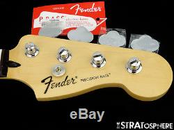 2017 Fender Standard Precision P BASS NECK & TUNERS Bass Guitar Parts Rosewood