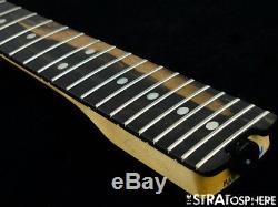 2018 American Fender ELITE Stratocaster Strat NECK + LOCKING TUNERS USA Ebony