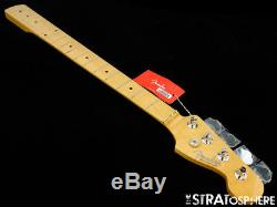 2018 Fender Roger Waters Precision P BASS NECK + TUNERS Vintage Maple ChunkyC