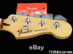 2018 Fender Standard Precision P BASS NECK + TUNERS Bass Guitar Parts Pau Ferro