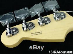 2019 Fender American Performer Mustang Bass NECK & TUNERS Guitar Parts Rosewood