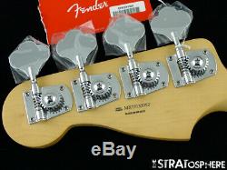 2019 Fender Player Precision P BASS NECK & TUNERS Bass Guitar Parts Pau Ferro