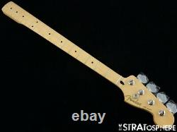 2020 Fender Player Jazz BASS NECK & TUNERS Bass Guitar Parts Modern C Maple