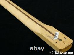 2020 Fender Player Jazz BASS NECK + TUNERS Bass Guitar Parts, Modern C Maple