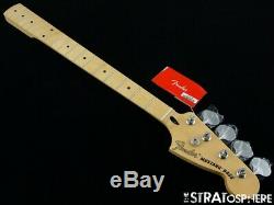 2020 Fender Player Mustang PJ Bass NECK & TUNERS Guitar 30 Scale Maple