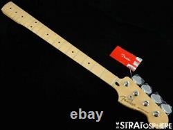 2020 Fender Player Precision P BASS NECK + TUNERS Bass Guitar Parts Maple