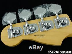 2020 Fender Player Precision P BASS NECK + TUNERS Bass Guitar Parts Pau Ferro
