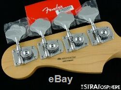2020 Fender Player Precision P BASS NECK + TUNERS Bass Guitar Parts Pau Ferro