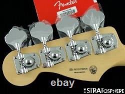 2021 Fender Player Jazz BASS NECK & TUNERS Bass Guitar Parts Modern C Maple