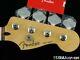 2021 Fender Player Jazz BASS NECK +TUNERS Bass Guitar Parts Modern C Pau Ferro