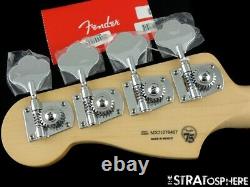 2021 Fender Player Precision P BASS NECK &TUNERS Bass Guitar Parts, Pau Ferro