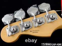 2022 Fender Player Jazz BASS NECK & TUNERS Bass Guitar Parts Modern C Maple