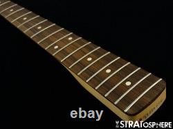 2022 Fender Player Jazz BASS NECK +TUNERS Bass Guitar Parts Modern C Pau Ferro