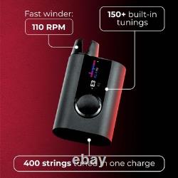 3 Automatic Guitar Tuner, Metronome & String Winder For Guitars, Acoustic