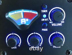 4/4 4-String Haze Black Acoustic Bass Guitar withEQ, Tuner+Free Bag FB-711BCEQ/BK