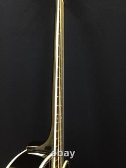 4/4 4-String Haze Black Acoustic Bass Guitar withEQ, Tuner+Free Bag FB-711BCEQ/BK