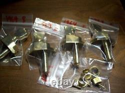 (4) Gibson Tuners 1964 Bass / Banjo Gold 2 On A Side Original Bushings Screws