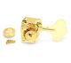 (4) Hipshot HB1 Gold American Classic Vintage Style Bass Machine Heads Tuners