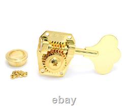 (4) Hipshot HB1 Gold American Classic Vintage Style Bass Machine Heads Tuners